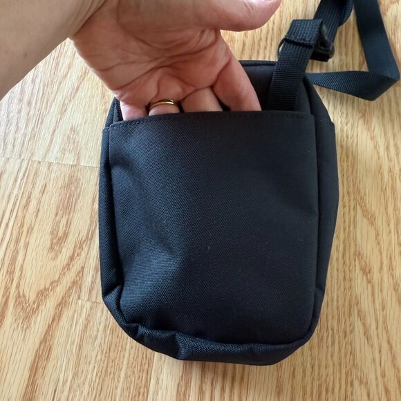 Herschel Black Mini Crossbody Belt Small Bag Utility Adjustable Strap Premium Qu - Picture 6 of 15